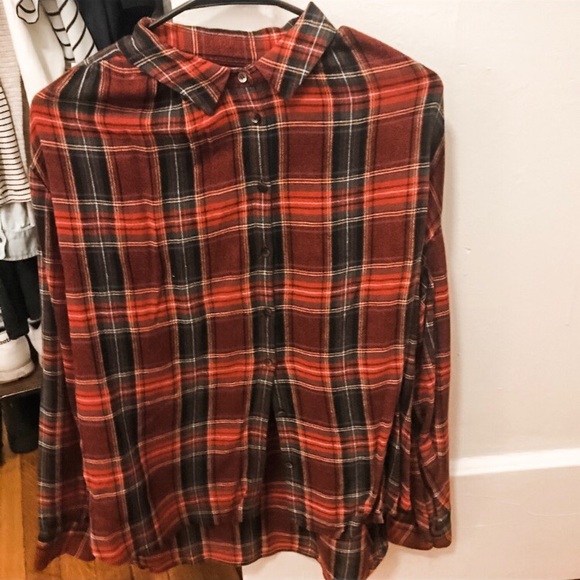 Madewell Red and Green Flannel - Picture 7 of 8
